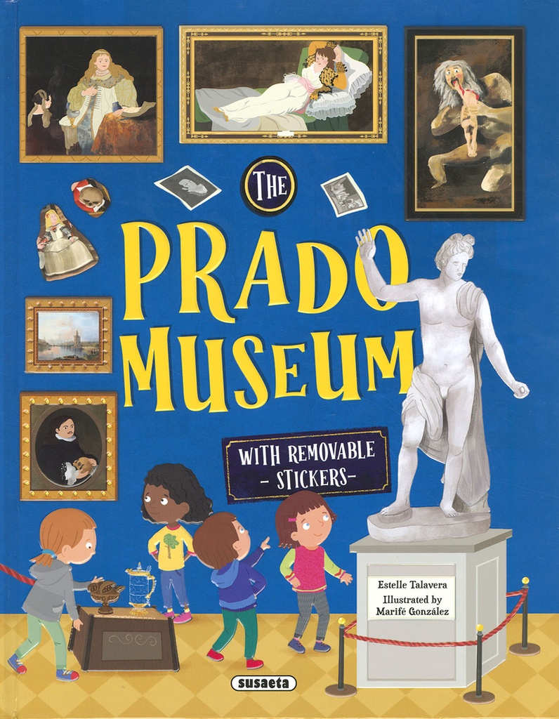 El Museo del Prado con pegatinas