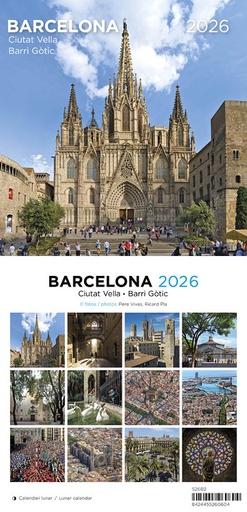Cal. 2026 ST (14x15 cm) Barcelona 2 (Ciutat Vella)