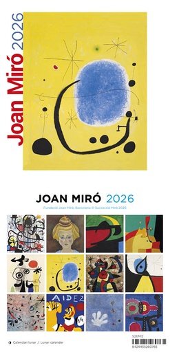 Cal. 2026 ST (14x15 cm) Miró - BCN
