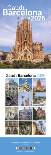 Cal. 2026 ST Mini (9x12 cm) Gaudí-2 (S. Familia)