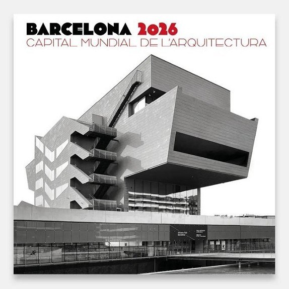 Cal. 2026 Pared (30x30 cm) Arquitectura BCN