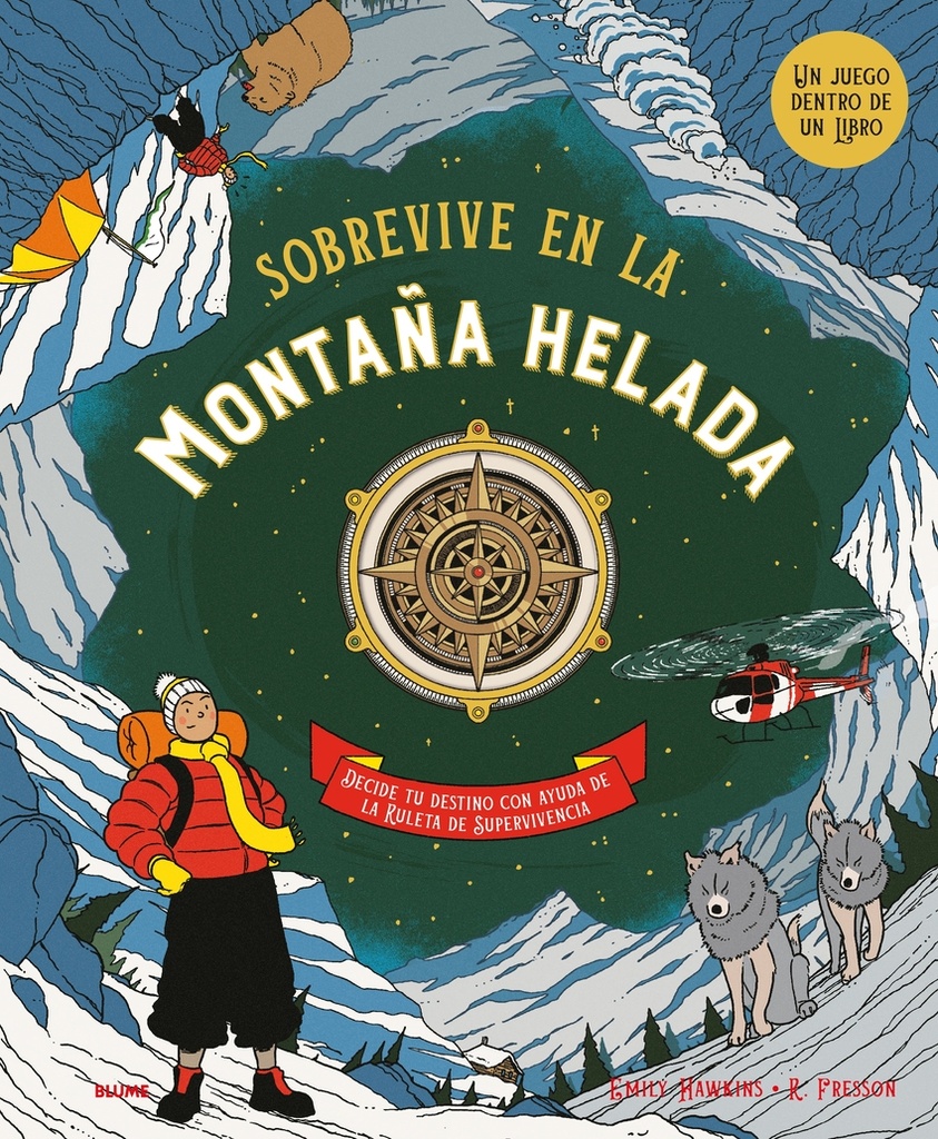 SOBREVIVE EN LA MONTAÑA HELADA