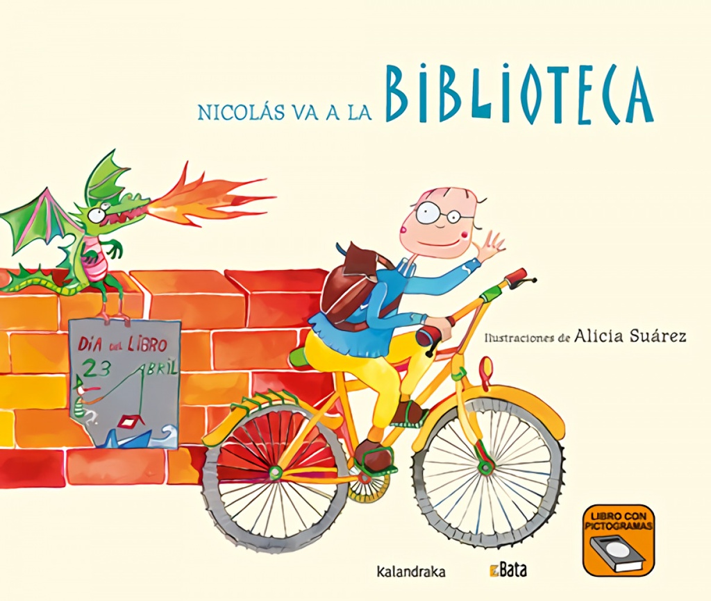 Nicolás va a la biblioteca