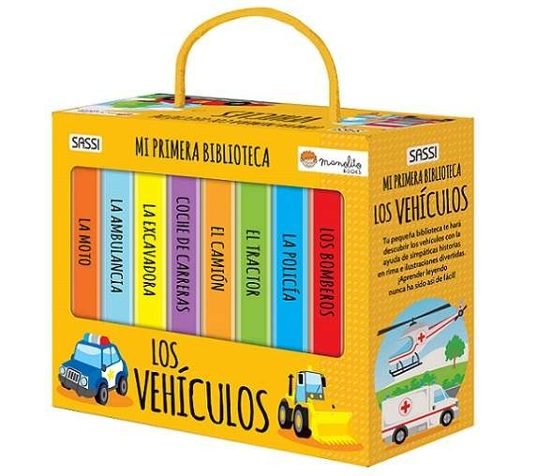 LOS VEHICULOS MI PRIMERA BIBLIOTECA