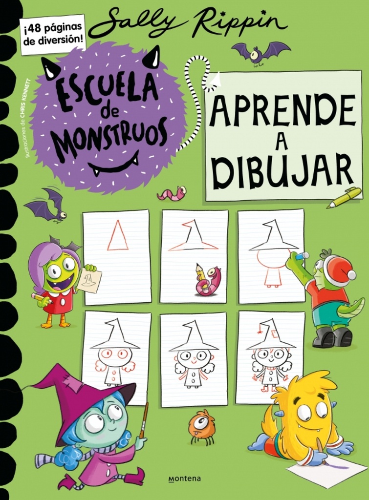ESCUELA DE MONSTRUOS APRENDE A DIBUJAR