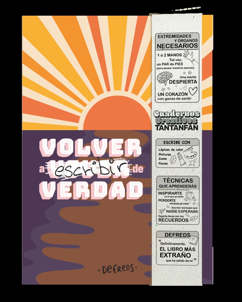 Cuaderno creativo: Volver a escribir de verdad