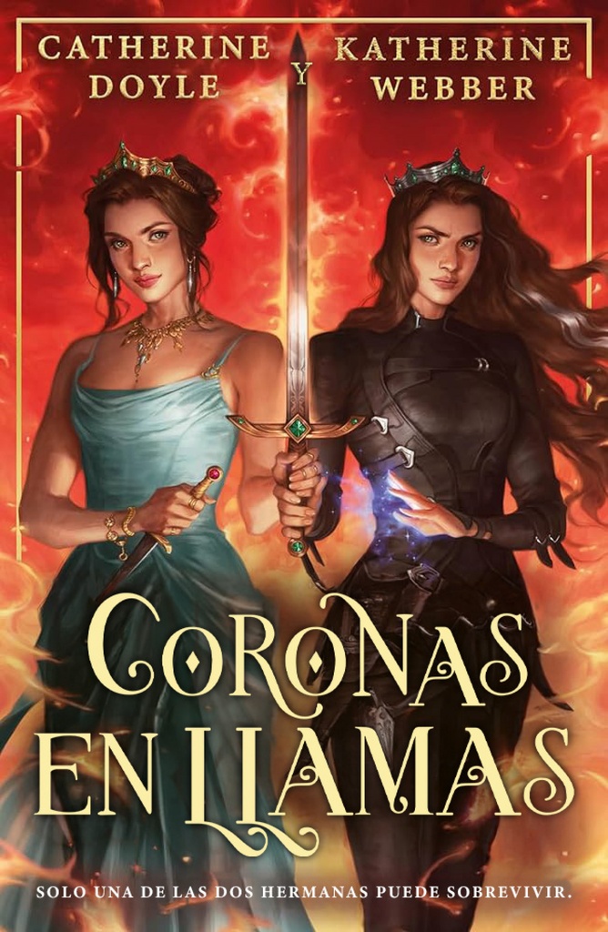Coronas en llamas