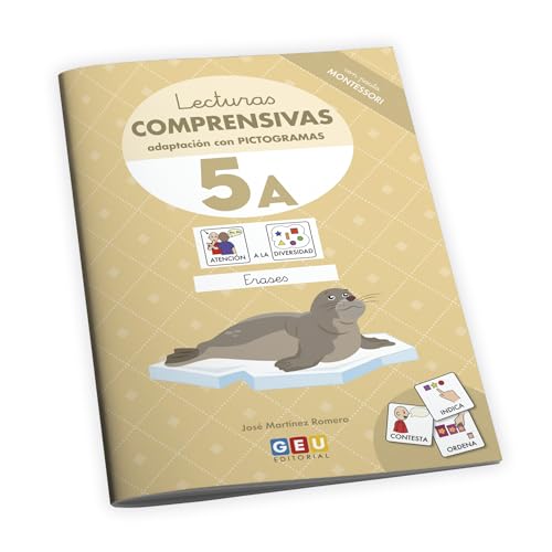 5A.LECTURAS COMPRENSIVAS.(PICTOGRAMAS PAUTA MONTESSORI)