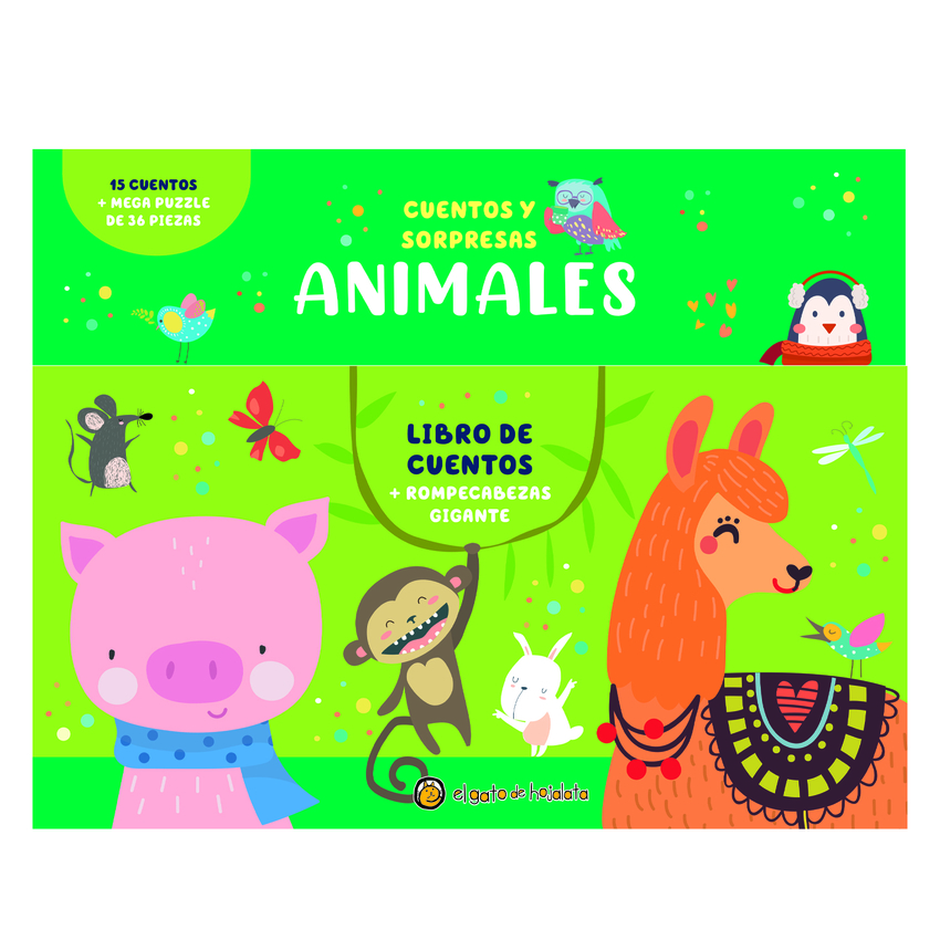 Animales (Libro+Puzle) ('Cuentos y Sorpresas')