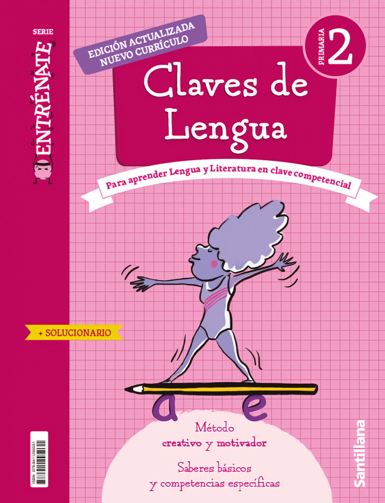 CUADERNO LENGUA 2N.PRIMARIA. COMPETENCIA. ENTRÉNATE. CATALUNYA 2023