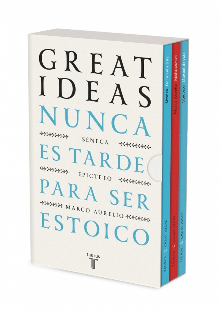NUNCA ES TARDE PARA SER ESTOICO