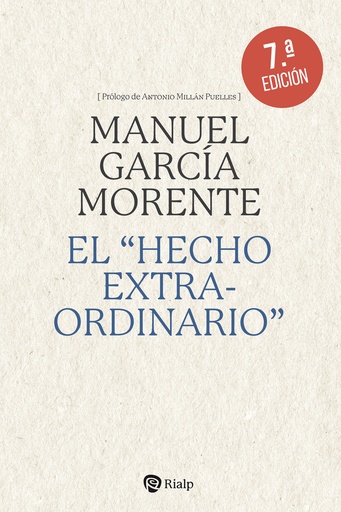 El 'hecho extraordinario'