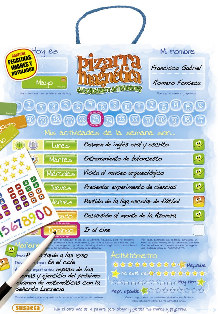 Calendario y actividades