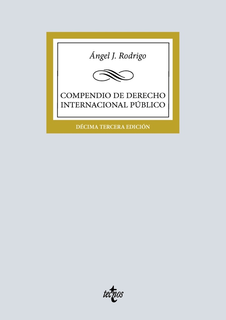 Compendio de Derecho Internacional Público