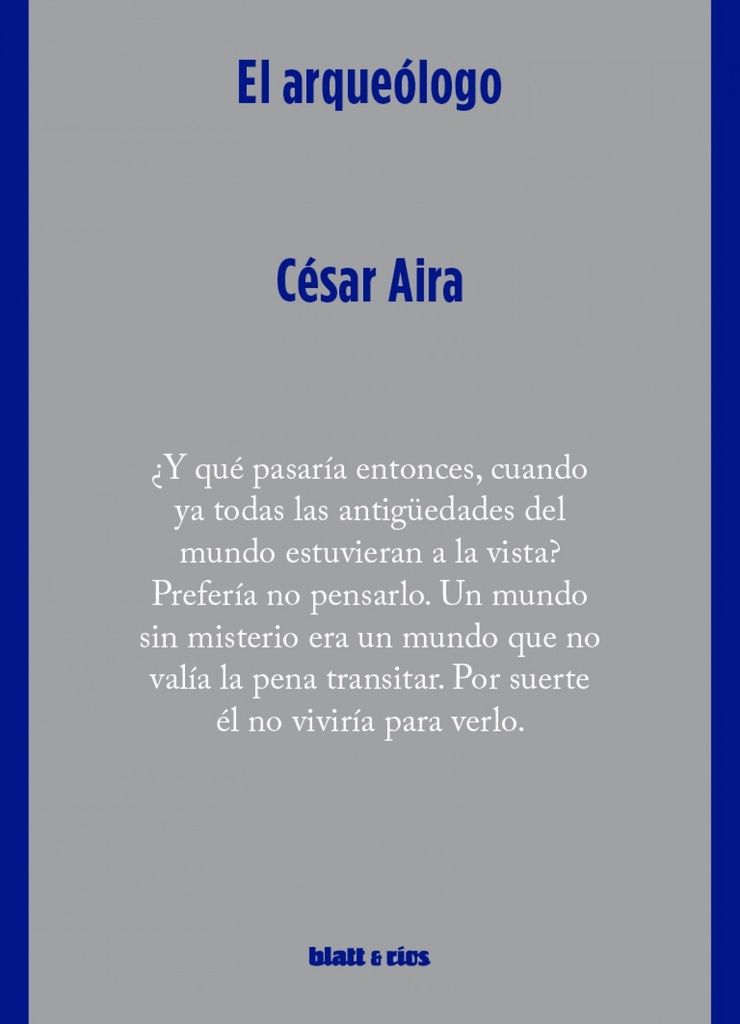 El arqueólogo