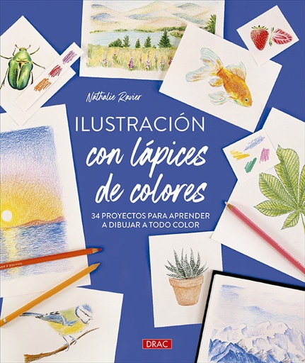 Ilustración con lápices de colores
