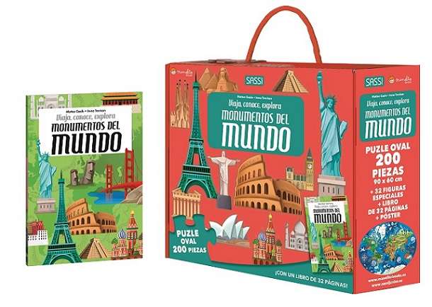 MONUMENTOS DEL MUNDO PUZLE 200