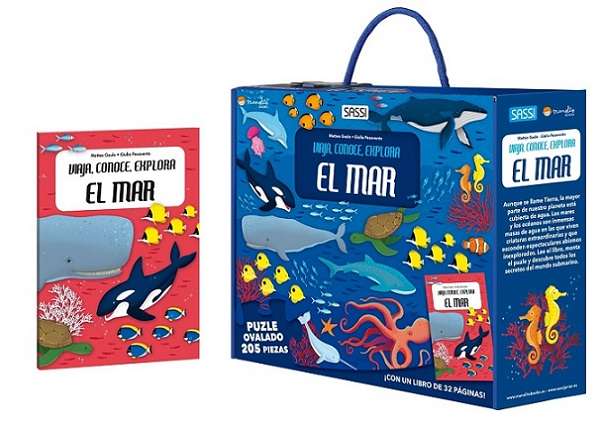 EL MAR PUZLE OVALADO 200