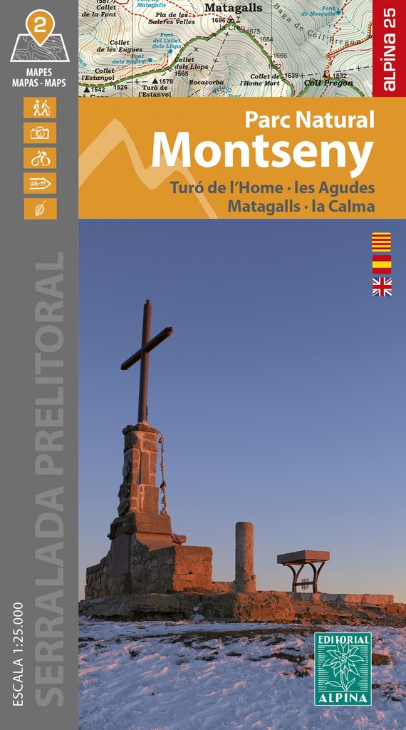 Montseny. Parc Natural 1:25000