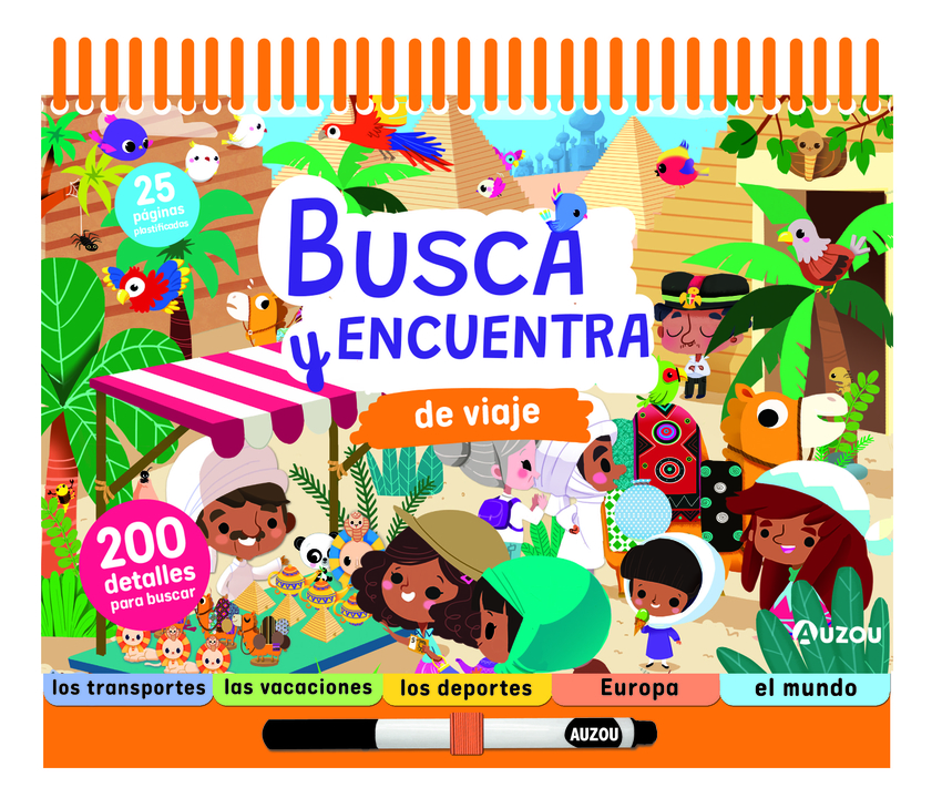 Espiral. Busca y encuentra de viaje