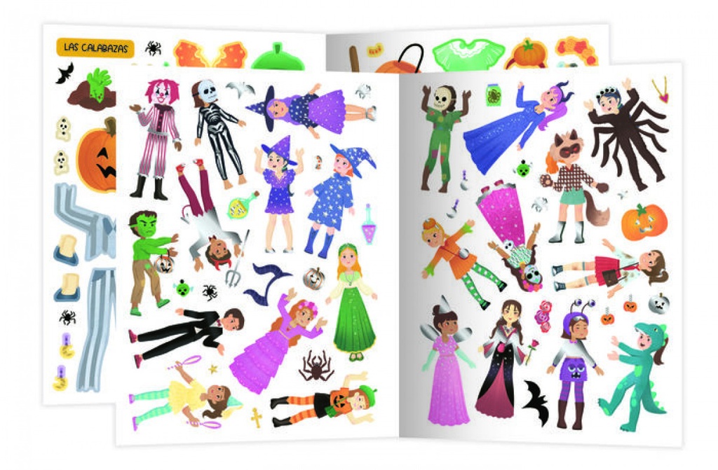 Mis 500 pegatinas creativas. Terroríficas