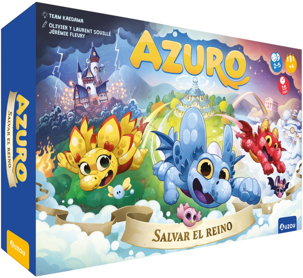 Azuro. Salvar el reino. Juego de mesa