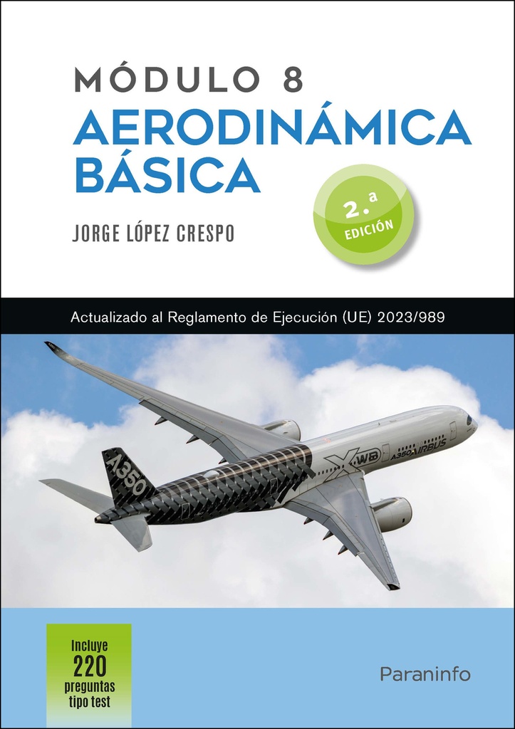 Módulo 8. Aerodinámica básica 2.ª edición (E-Book)