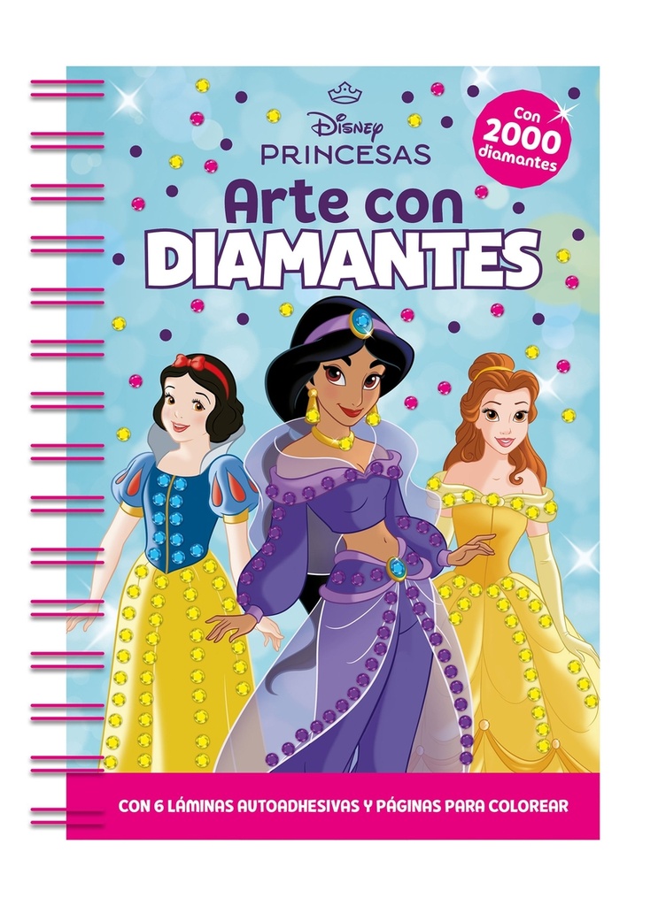 Princesas. Arte con diamantes