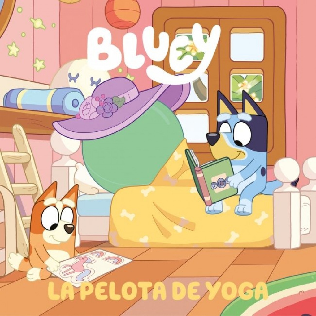 Bluey. Un cuento - La pelota de yoga