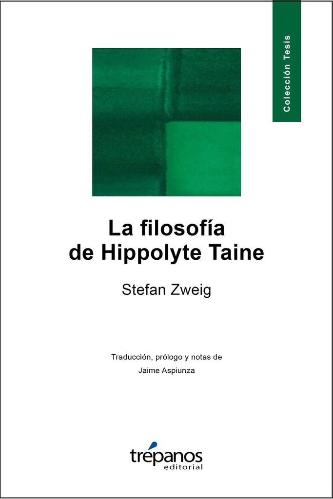 La filosofía de Hippolyte Taine