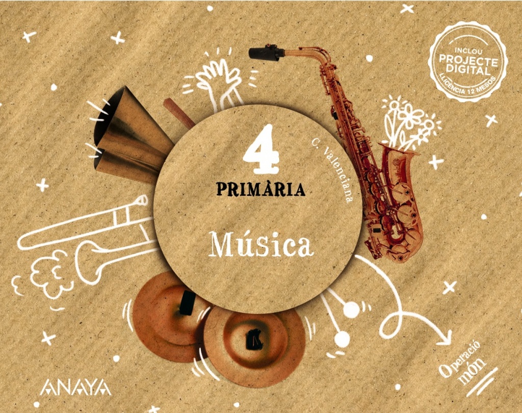 MÚSICA 4T.PRIMARIA. OPERACIÓ MON. VALENCIA 2023