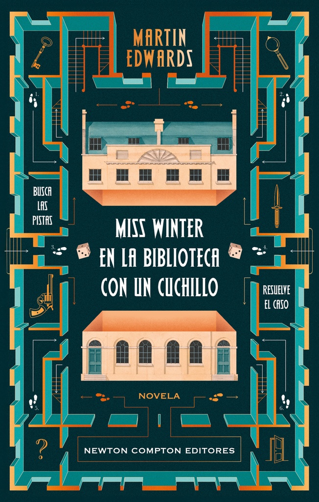 Miss Winter en la biblioteca con un cuchillo