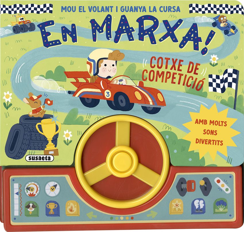 En marxa. Cotxe de competició