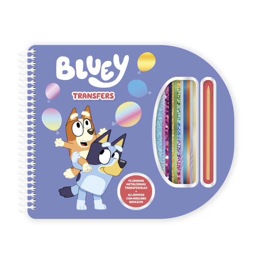 BLUEY TRANSFERS - LIBRETA ESPIRAL