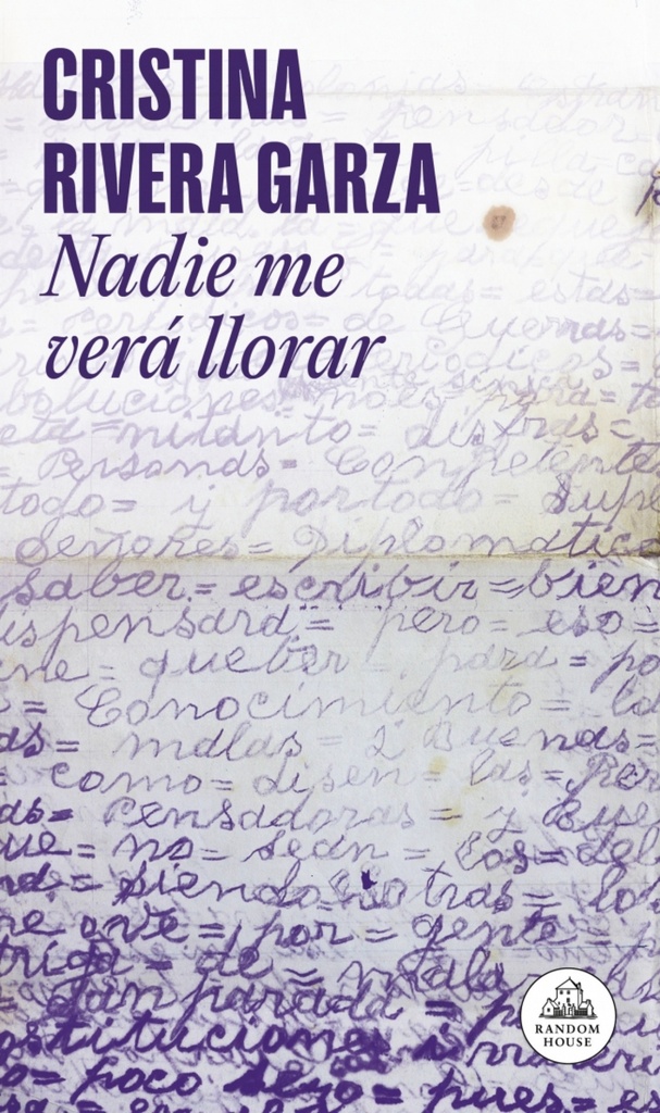 Nadie me verá llorar