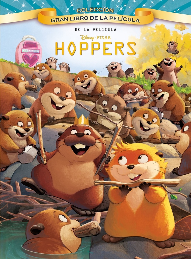 Hoppers. Gran libro de la película