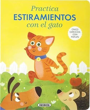 Practica estiramientos con el gato