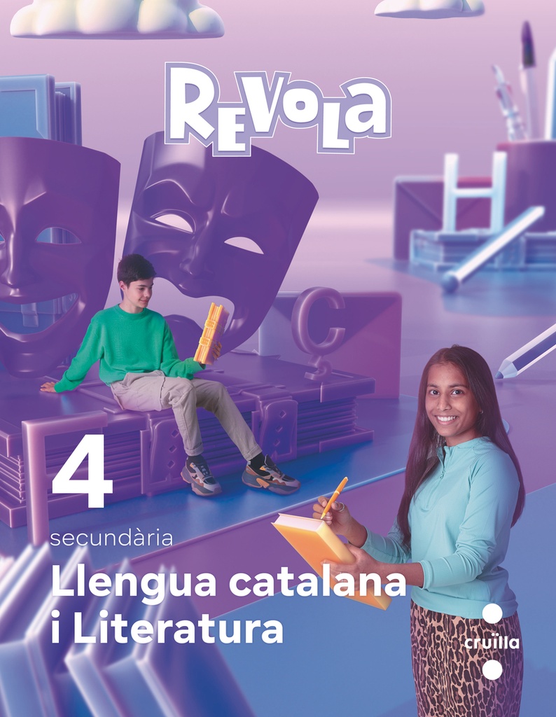 Llengua catalana 4t.eso. Revola. Catalunya 2023