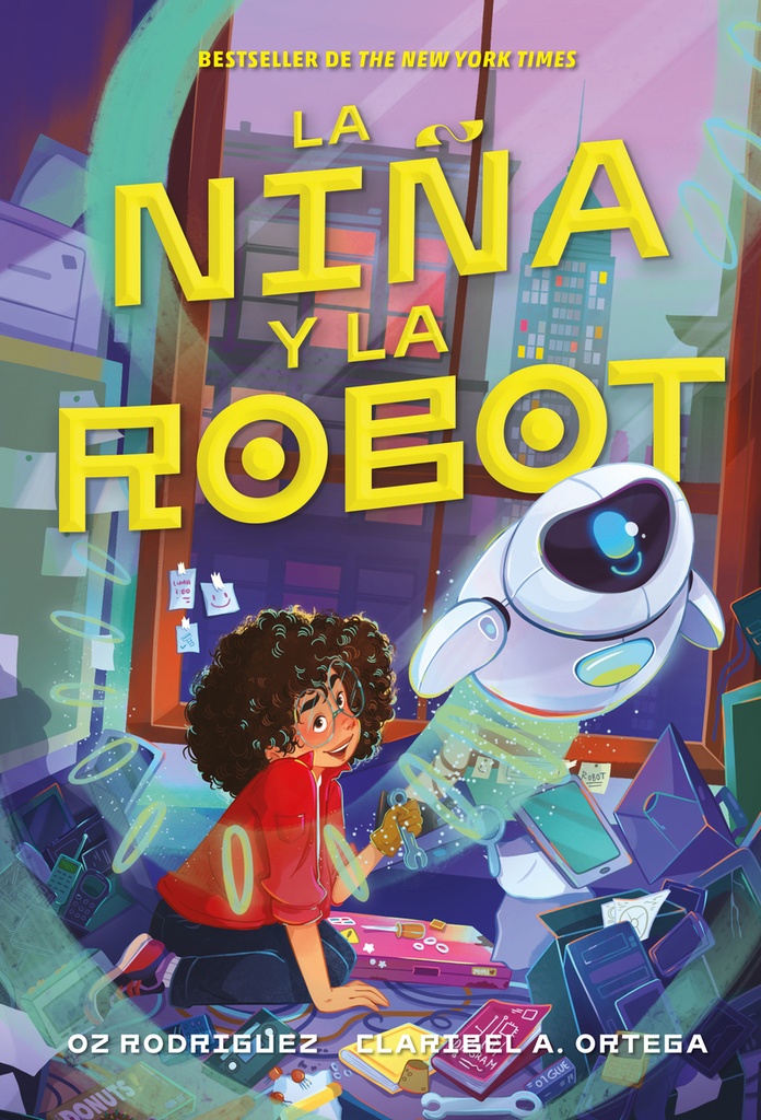La niña y la robot
