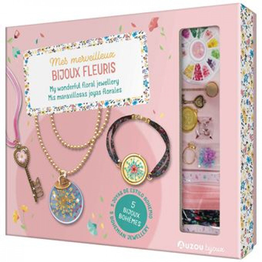MIS MARAVILLOSAS JOYAS FLORALES. JOYAS