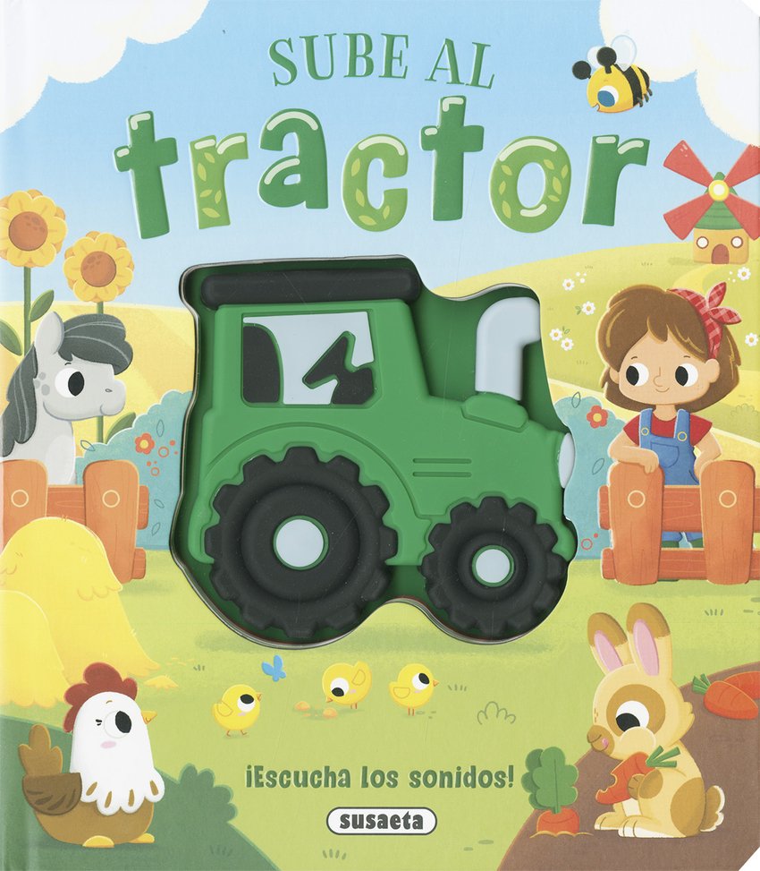 Sube al tractor