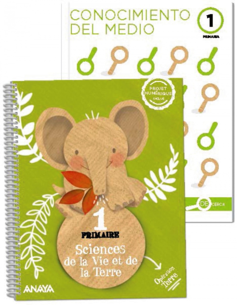 SCIENCE VIE ET TERRE 1ºPRIM.(DE CERCA) FRANCES
