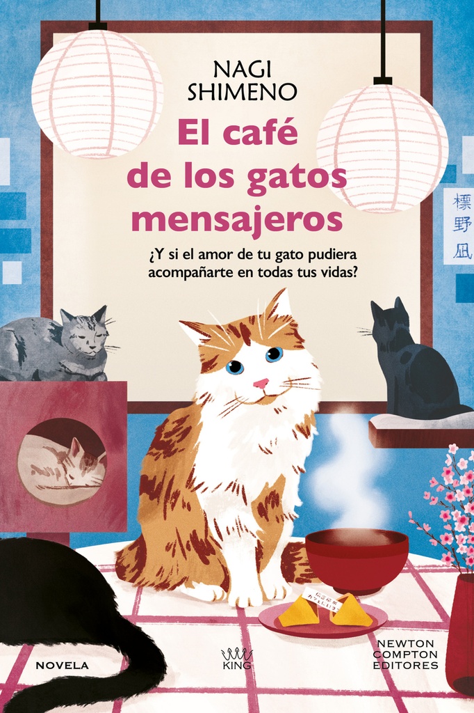 El café de los gatos mensajeros