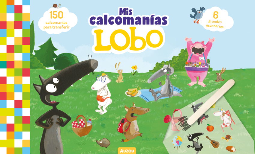 Mis calcomanías de Lobo