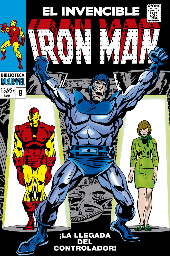 EL INVENCIBEL IRON MAN 9, LA LLEGADA DEL CONTROLADOR- BIB. MARVEL 110