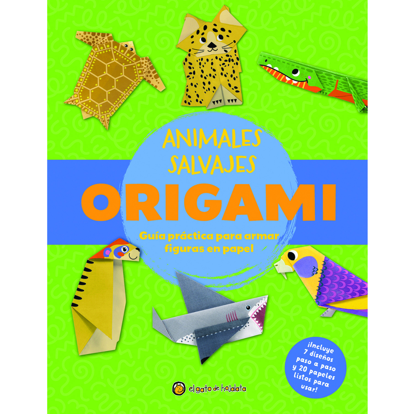 Animales salvajes (16 laminadas+40 origami)