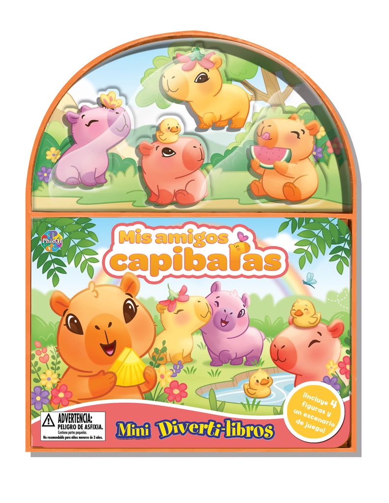 Mis amigos capibaras (Mini Diverti-Libros)