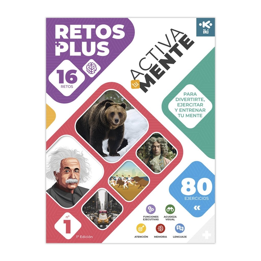 ACTIVA TU MENTE - RETOS PLUS - Nº 1