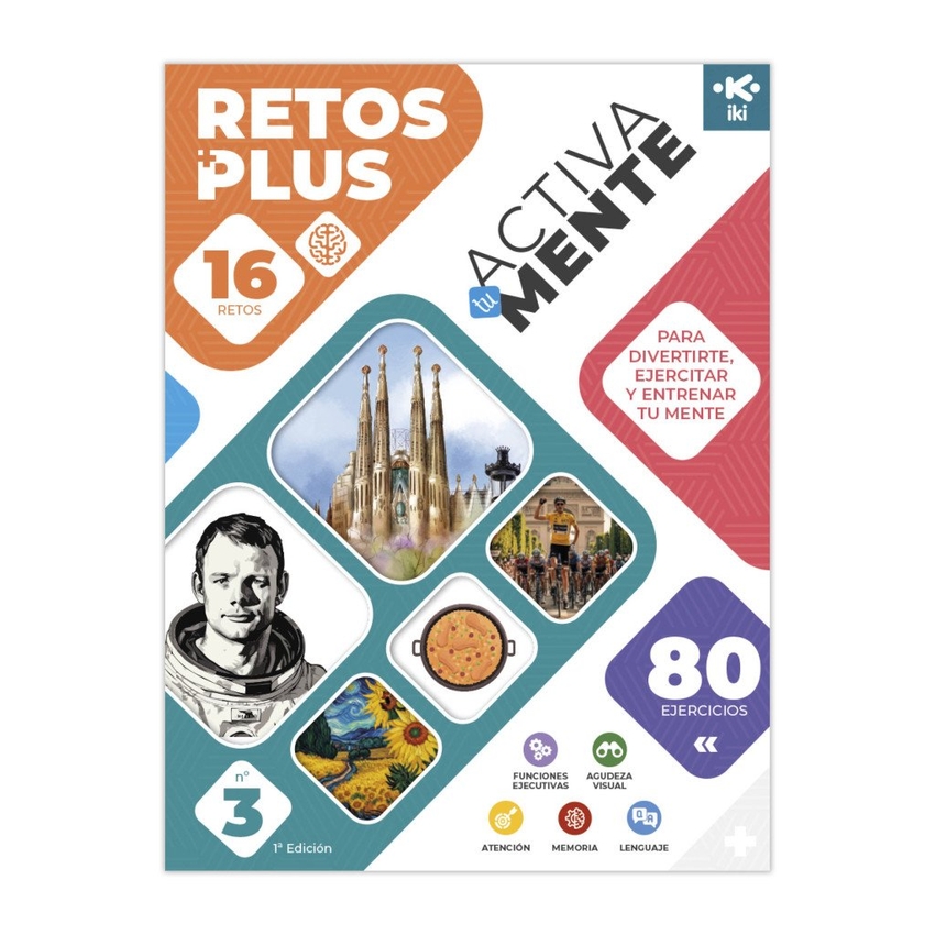 ACTIVA TU MENTE RETOS PLUS TÍTULO 3
