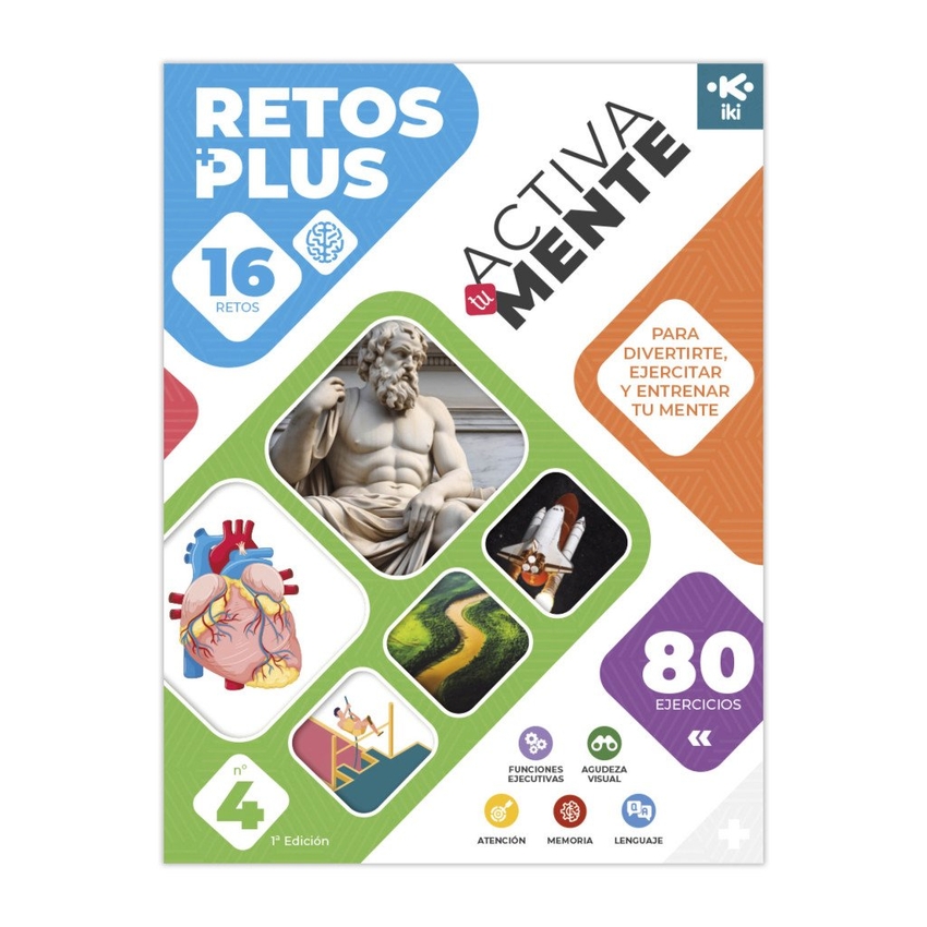 ACTIVA TU MENTE RETOS PLUS TÍTULO 4